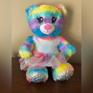 Build A Bear Beary Fairy Friends Pastel Teddy Bear with Dress